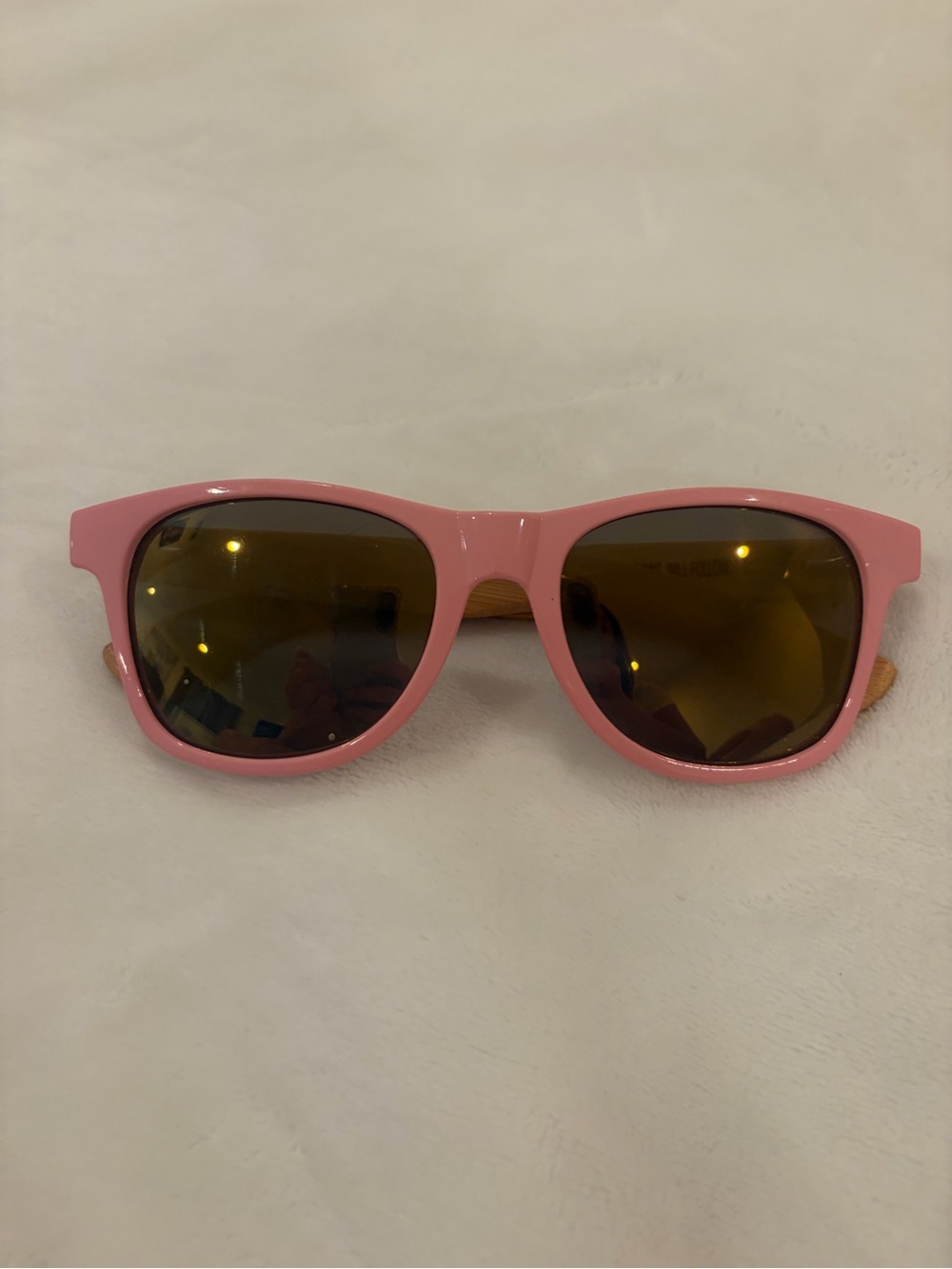Earth Pink Frame Sunglasses with Brown Lenses